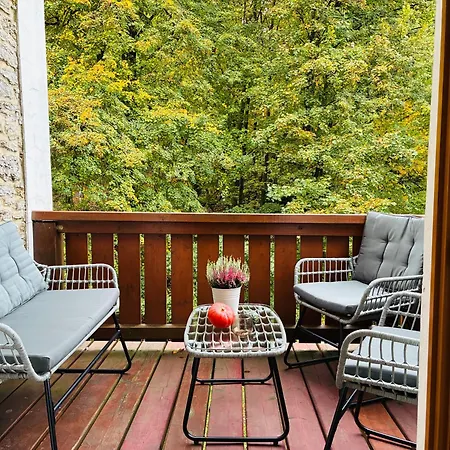 Hangstein Apartment, Adlerwarte-vogelpark-hermannsdenkmal-wanderwege Lägenhet